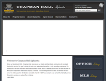 Tablet Screenshot of chapmanhallalpharetta.com